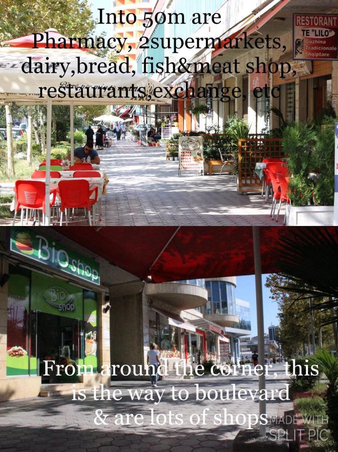 Lovely Place. Close To Beach & Boulevard Vlore Ngoại thất bức ảnh